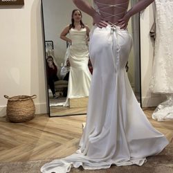 Bespoke Bride - Silky strappy dress
