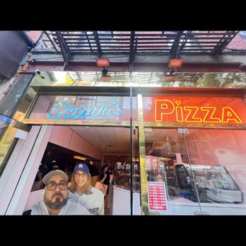 Scarr's Pizza - In Front of the spot! - Pizza Near Me - New York, New York