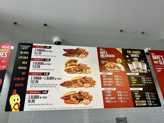 Menu photo 7 Dave's Hot Chicken Las Vegas, NV