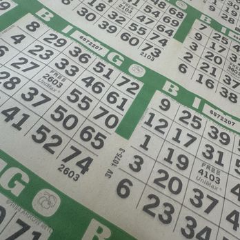 Lex Go Bingo - Main Event Green Card Sheet - Bingo Halls Near Me - Lexington, Kentucky