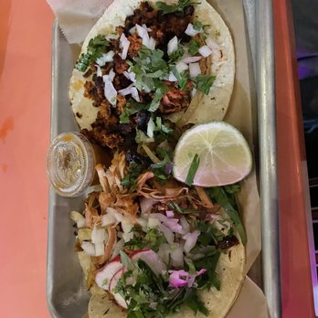 Tacos Tequila - Carnita taco and chorizo taco - Mexican Near Me - Savannah, Georgia