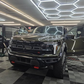 Frazio Auto Designs - 2026 Ford Raptor R Ceramic tint - Car Window Tinting Near Me - Palm Springs, Florida Frazio Auto Designs - 2026 Ford Raptor R Ceramic tint - Car Window Tinting Near Me - Palm Springs, Florida