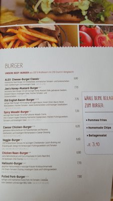 Menu photo 3 Alex Frankfurt, HE
