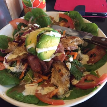 Burger Urge West End - Chicken, maple bacon and avocado salad - Burgers Near Me - West End, QLD Burger Urge West End - Chicken, maple bacon and avocado salad - Burgers Near Me - West End, QLD