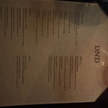 Do Not Disturb - Menu - Speakeasies Near Me - New York, New York Do Not Disturb - Menu - Speakeasies Near Me - New York, New York