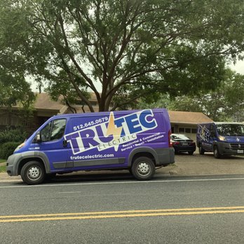 TruTec Electric - One of their vans - Electricians Near Me - Austin, Texas TruTec Electric - One of their vans - Electricians Near Me - Austin, Texas