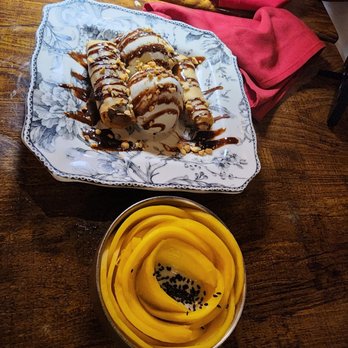 Grandmas Philly - Mango Sticky Rice with Thai Basil - Thai Near Me - Philadelphia, Pennsylvania