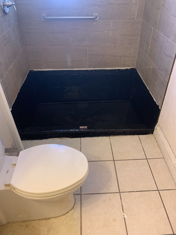 Slide of Humberto Jacinto Roofing Shower Pan