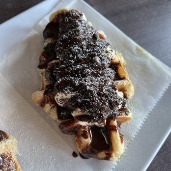 SnowBean - Oreo waffle - Coffee & Tea Near Me - Orlando, Florida