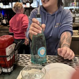 Excellent server and bartender! Excellent server and bartender!