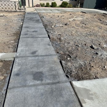 Goodland Renovations - Stamp concrete sidewalk - Masonry/Concrete Near Me