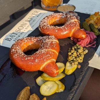 Batson River Brewing & Distilling - Kennebunk - Pretzel plate, awesome! - Breweries Near Me - Kennebunk, Maine Batson River Brewing & Distilling - Kennebunk - Pretzel plate, awesome! - Breweries Near Me - Kennebunk, Maine