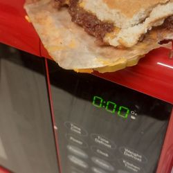 McDonald's - Hmmm appears my granddaughter choked on a brown paper towel cooked into her burger