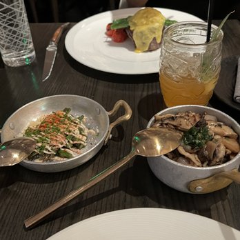 Gordon Ramsay Hell's Kitchen - Asparagus and wild mushrooms ( side dishes) - Steakhouses Near Me - Stateline, Nevada