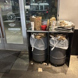 Dirty and no one bothered to clean up the trash? I wonder how long that has been there? Dirty and no one bothered to clean up the trash? I wonder how long that has been there?