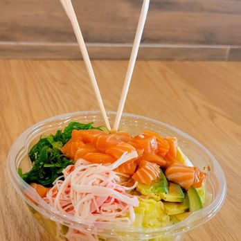 Teriyaki One Japanese Grill - Salmon Poke Bowl: Fresh and delicious! - Japanese Near Me - Brooklyn, New York Teriyaki One Japanese Grill - Salmon Poke Bowl: Fresh and delicious! - Japanese Near Me - Brooklyn, New York