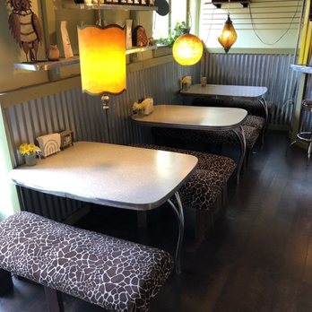 The Java Break - Immovable benches but they're comfy! - Coffee & Tea Near Me - Lawrence, Kansas