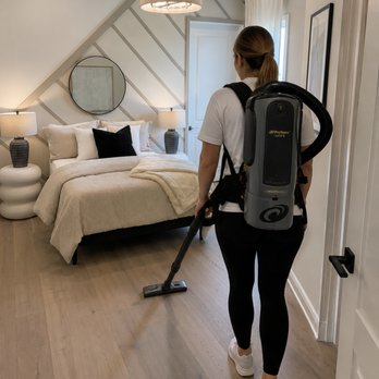 Maid2Clean - **Professional residential cleaning in action! Thorough floor care with our backpack vacuum to keep your home fresh from room to room. - Home Cleaning Near Me Maid2Clean - **Professional residential cleaning in action! Thorough floor care with our backpack vacuum to keep your home fresh from room to room. - Home Cleaning Near Me