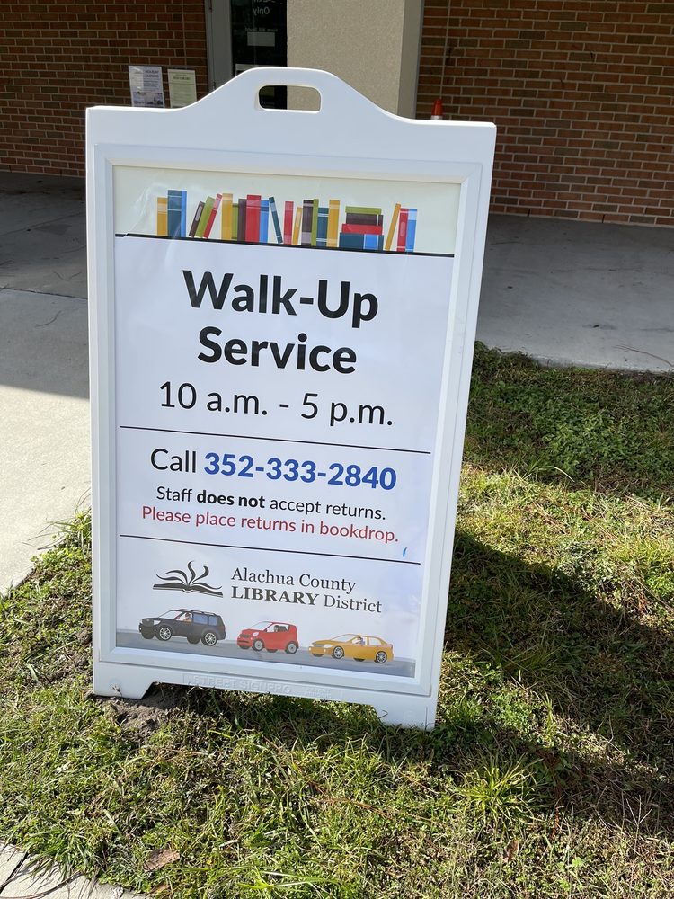 ALACHUA COUNTY LIBRARY DISTRICT TOWER ROAD Updated December 2024