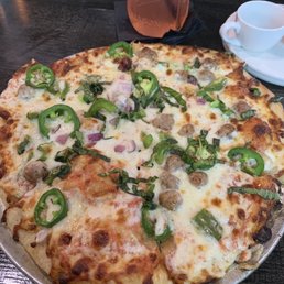 The works pizza