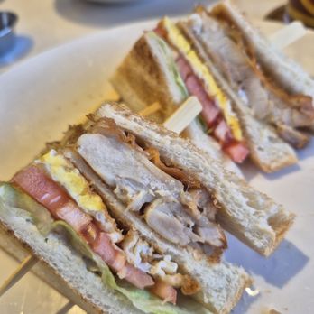 LC Cafe - Club sandwich - Hong Kong Style Cafe Near Me - Toronto, Ontario
