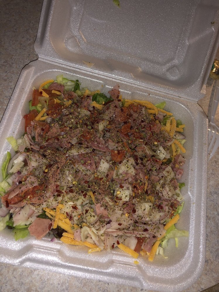 Food from D & S Sub Shop