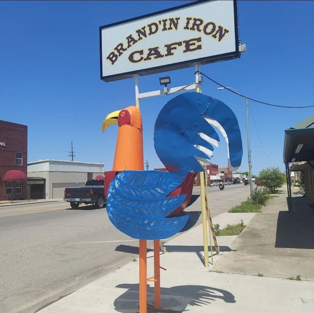 Brandin Iron Cafe Logo