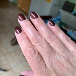 Shellac nails done today Shellac nails done today