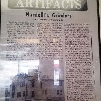Nardelli's Grinder Shoppe - Historic roots for 100 years! - Delis Near Me - Naugatuck, Connecticut