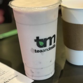 Tea and Milk - Fresh taro, so much better than powder - Bubble Tea Near Me - Astoria, New York Tea and Milk - Fresh taro, so much better than powder - Bubble Tea Near Me - Astoria, New York