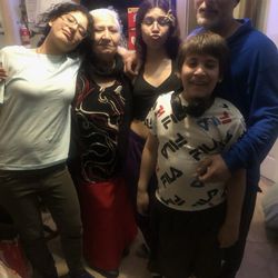 Mr. Smokey - 49th St - Mother & my 2 daughters & my son who's 12 now daddy will nunca quit