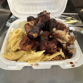 One Love - Jerk Chicken Platter - Food Trucks Near Me - Long Island, New York One Love - Jerk Chicken Platter - Food Trucks Near Me - Long Island, New York