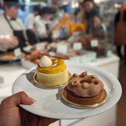 Passion Fruit Mousse Cake