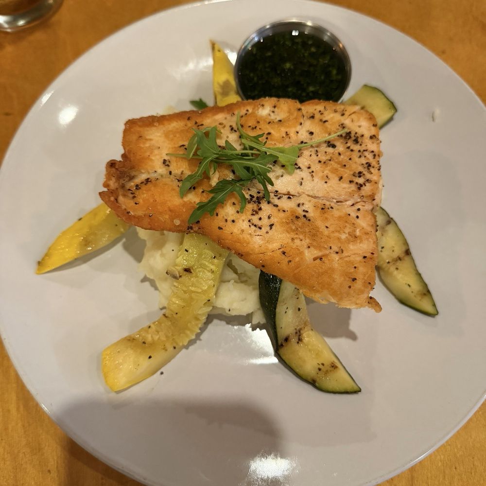 The Hobnob - Grilled salmon - New American Near Me - Alameda, California The Hobnob - Grilled salmon - New American Near Me - Alameda, California