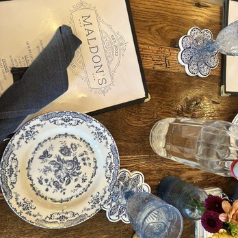 Maldon’s Brasserie - Place settings - French Near Me - Irvine, California Maldon’s Brasserie - Place settings - French Near Me - Irvine, California