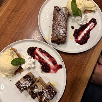 EBESU Robata & Sushi - Bread pudding and chocolate cake - Sushi Bars Near Me - Plano, Texas EBESU Robata & Sushi - Bread pudding and chocolate cake - Sushi Bars Near Me - Plano, Texas