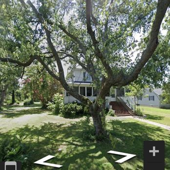 THAT Tree Guy - Front view of the front of the house. Tree was "cropped" by electric utility which left a large V Shaped mess when they were done. - Tree Services Near Me - Sharptown, Maryland
