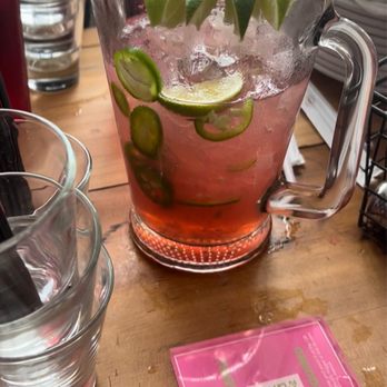 Paradise Park - Pitcher of spicy tequila drink - Pizza Near Me - Chicago, Illinois