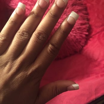 Venus Nail Spa - French tip with acrylic - Nail Salons Near Me - Fort Worth, Texas Venus Nail Spa - French tip with acrylic - Nail Salons Near Me - Fort Worth, Texas