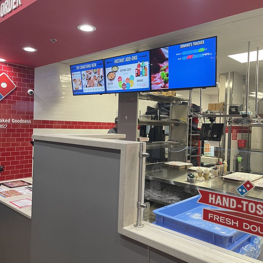 Domino’s Pizza - the inside of a restaurant - Pizza Near Me - Riverbank, California