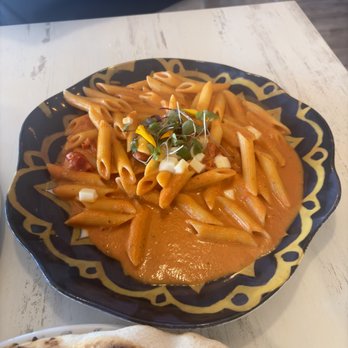 Locanda Amalfi - Penne alla vodka- why did they serve it on such a wide plate, it got cold fast! Sauce and cheese topping were super basic - Italian Near Me - Pleasanton, California Locanda Amalfi - Penne alla vodka- why did they serve it on such a wide plate, it got cold fast! Sauce and cheese topping were super basic - Italian Near Me - Pleasanton, California