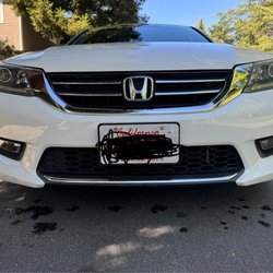 CG&E Autobody - New bumper & they cleaned my super foggy headlights for free!!!