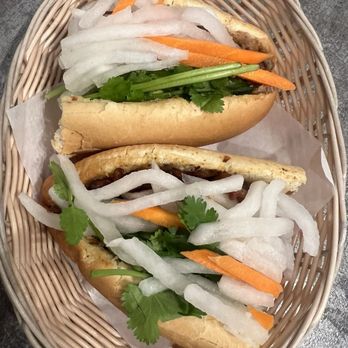 Pho & Beyond - Banh mi with extra pickled radish and carrots! Yum! - Vietnamese Near Me - Las Vegas, Nevada Pho & Beyond - Banh mi with extra pickled radish and carrots! Yum! - Vietnamese Near Me - Las Vegas, Nevada