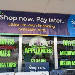 Affordable Appliances And More - FRONT OF OUR BUILDING 1404 N MAIN ST HARRISON ARKANSAS M-F 9TO5 SAT 9TO2 AFFORDABLE APPLIANCES AND MORE 870-302-8134