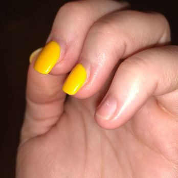 Sunshine Nails Spa - How much space left between the base of my nail on the side and the actual tip - Nail Salons Near Me - Elk Grove, California