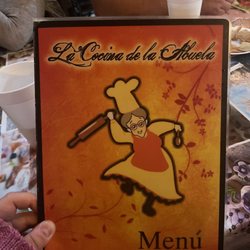 La Cocina de La Abuela - Menu