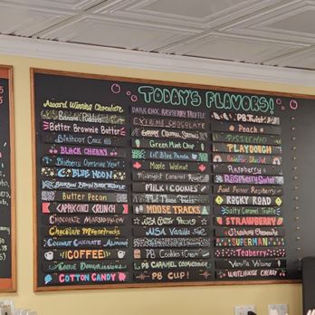 Claude'S Creamery - a menu on the wall - Ice Cream & Frozen Yogurt Near Me - Palmerton, Pennsylvania Claude'S Creamery - a menu on the wall - Ice Cream & Frozen Yogurt Near Me - Palmerton, Pennsylvania