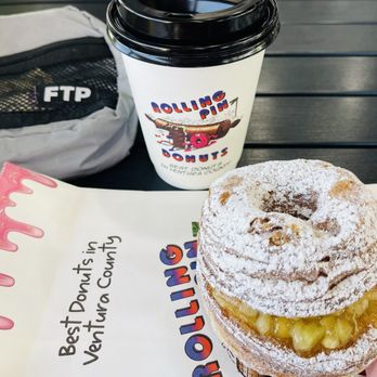 Rolling Pin Donuts - Coconut coffee & Apple Cronut - Donuts Near Me - Ventura, California Rolling Pin Donuts - Coconut coffee & Apple Cronut - Donuts Near Me - Ventura, California