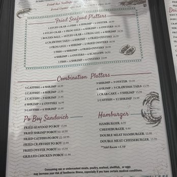 Baytown Seafood Restaurant - Menu - Seafood Near Me - Texas City, Texas Baytown Seafood Restaurant - Menu - Seafood Near Me - Texas City, Texas