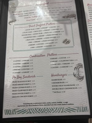 Menu photo 2 Baytown Seafood Restaurant Texas City, TX Menu photo 2 Baytown Seafood Restaurant Texas City, TX